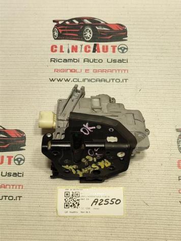SERRATURA ANTERIORE DESTRA VOLKSWAGEN Passat Berlina 4° Serie 3C1837016A (0510) - Foto 2