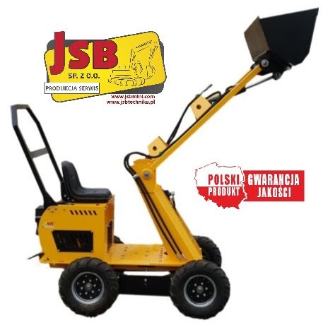 MINI PALA GOMMATA CON BRACCIO DRITTO MS-L113FS JSB - IT - Foto 2