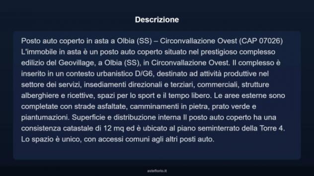Immobile in asta di 12 m² in vendita a Olbia - Foto 4