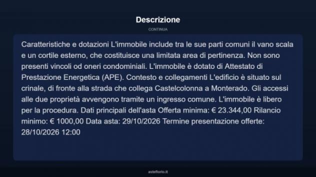 Immobile in asta di 79 m² in vendita a Trecastelli - Foto 4