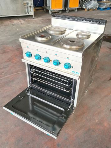 cucina elettrica 4 piastre con forno usata - Foto 2