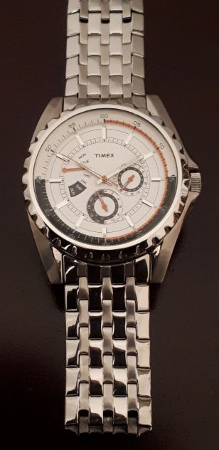 Orologio TIMEX RETROGRADE mm. 44 QUARTZ SR 920 SW - Ref. T2M431. - Foto 10