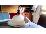 lampadario in vetro