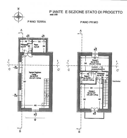 CIND sesto 225 - Casa indipendente nuovain classe A