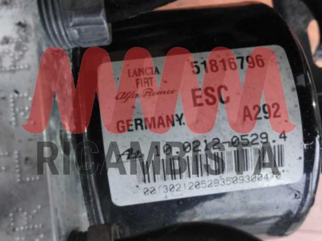 10.0212-0529.4 Fiat centralina ABS gruppo pompa ATE