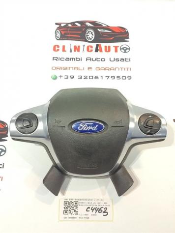 AIRBAG VOLANTE FORD C - Max Serie EM51-R042B85-BA3ZHE T1DA (10)