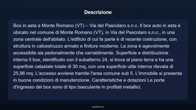 Immobile in asta di 30 m² in vendita a Monte Romano - Foto 3
