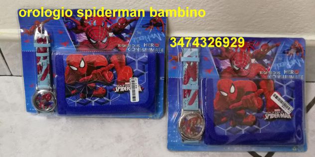 orologio Spiderman  con portafoglio