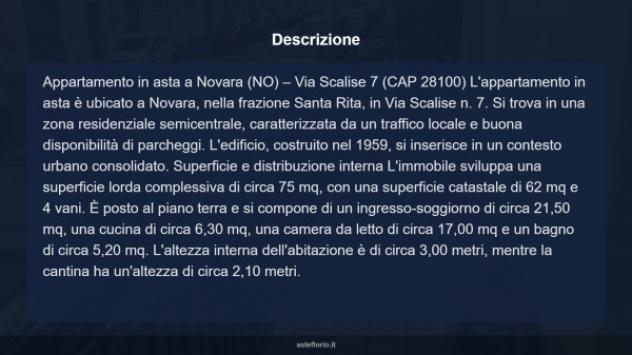 Immobile in asta di 75 m² in vendita a Novara - Foto 12