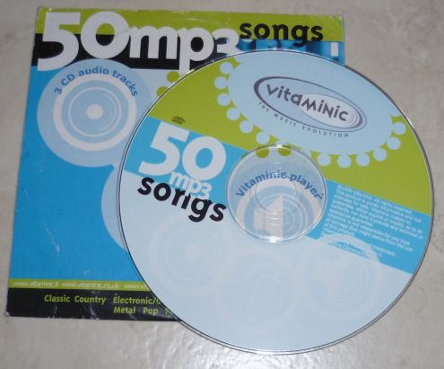 Vitaminic - 50 mp3 songs vol.1 CD originale - Foto 2