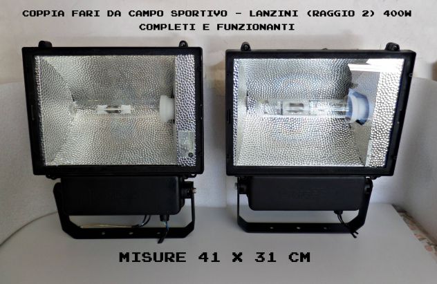 Fari illuminazione esterni 400W (41 x 31) Lanzini Raggio 2
