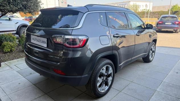 Jeep Compass 2.0 mjt Limited 4wd 140cv auto *18'', GANCIO TRAINO, VETRI, PROMO AZZURRA* - Foto 4