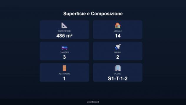 Immobile in asta di 485 m², box auto in vendita a Scarperia e San Piero - Foto 14