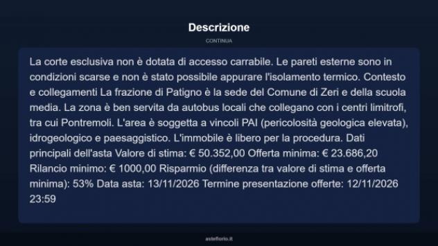 Immobile in asta di 74 m² in vendita a Zeri - Foto 18