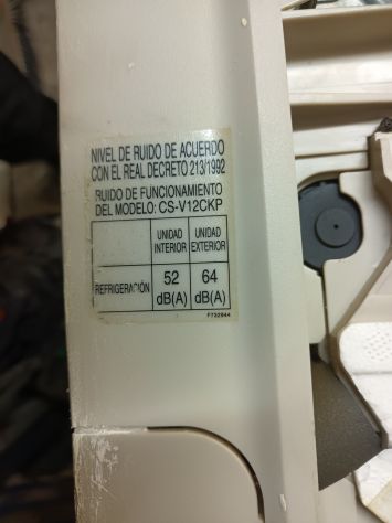PANASONIC CLIMA CU-V12CKP5 + CS-V12CKP RICAMBI - Foto 2