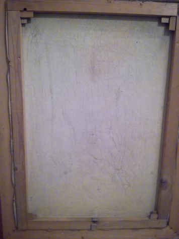 Tela con cornice in legno argentata- Luciani - Foto 3