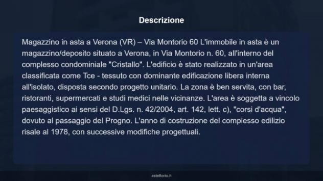 Immobile in asta di 16 m² in vendita a Verona - Foto 7