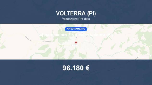 Immobile in asta di 139 m² con più di 5 locali e box auto in vendita a Volterra