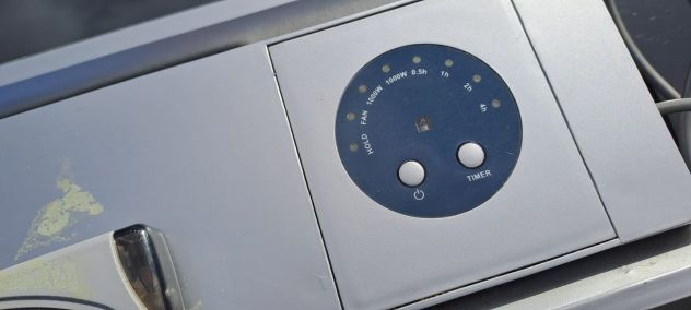 Stufetta elettrica termoventilatore con telecomando - Foto 3