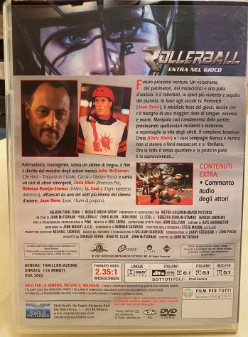 Dvd Rollerball entra nel gioco - Foto 2