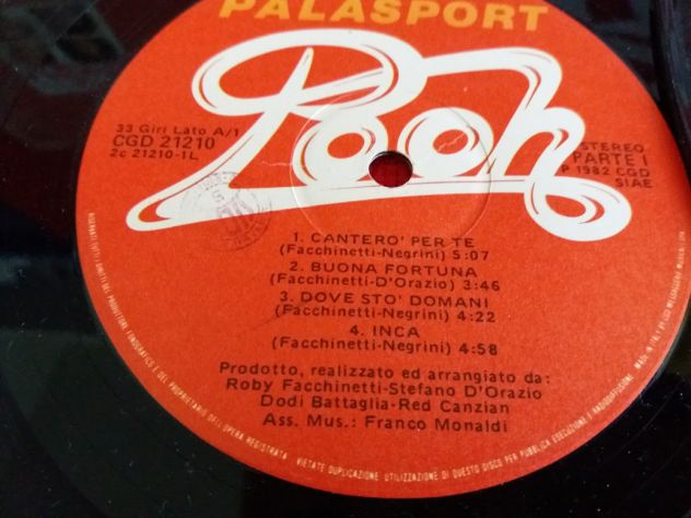 POOH ( PALASPORT DOPPIO LP ) - Foto 7