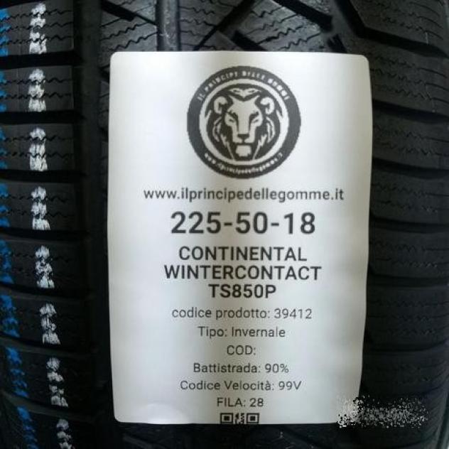 2 gomme 225 50 18 continental a39412 - Foto 2