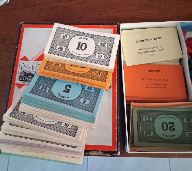 Monopoly da Collezione in edizione standard della fine degli anni '30, prodott - Foto 2