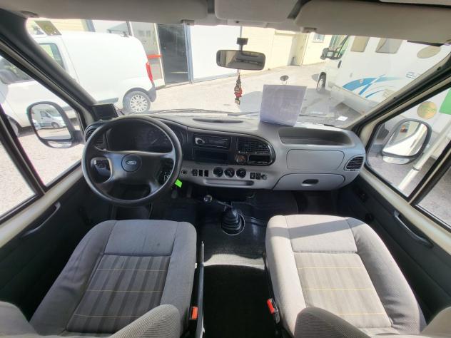 CAMPER CI FORD MANSARDATO DOPPIA DINETTE FOTOVOLTAICO TENDALINO GENERALI USATO - Foto 10