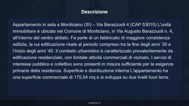 Immobile in asta di 175 m² con più di 5 locali in vendita a Monticiano - Foto 14