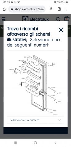 Ricambi USATI per Frigo Rex RC 200 X - Foto 2