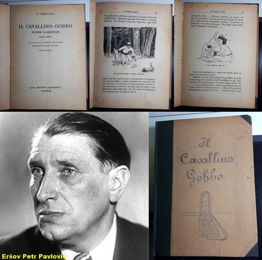 IL CAVALLINO GOBBO (KONEK GARBUNOK), P. ERSCIOV, MARZOCCO 1946.