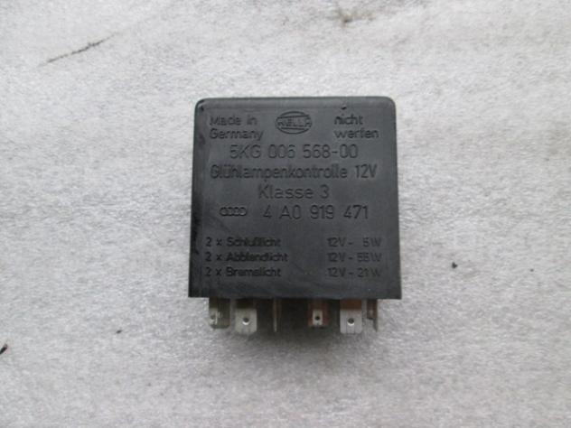 4A0919471 RELE'  MODULO CONTROLLO LUCI AUDI A8 4.2 B 220KW 4X4 AUT 5P (1996) RICAMBIO USATO