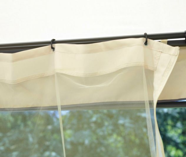 Gazebo quadrato cod 6108 3x3 Antracite - Foto 2