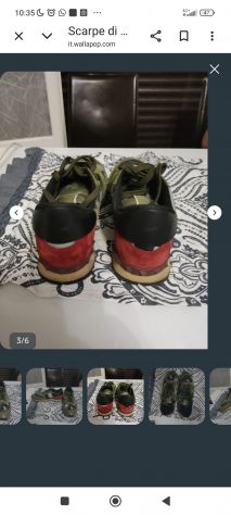 Sneaker Valentino Garavani Camouflage Usate solo 3 volte (Pari al - Foto 2