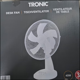 Ventilatore da Tavolo Tronic 40W - Foto 5