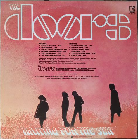 The Doors -Waiting for the Sun- LP-Elektra W42041 Italy -1968 - Foto 3