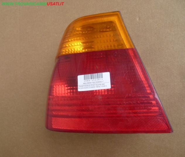 TRASP.FANALE POST.S(parte est) ROSSO/GIALLO BMW Serie 3 E46 4 porte   BMW - Serie 3 E46 4 porte - 01-02-1998 - 01-09-2001, BMW -