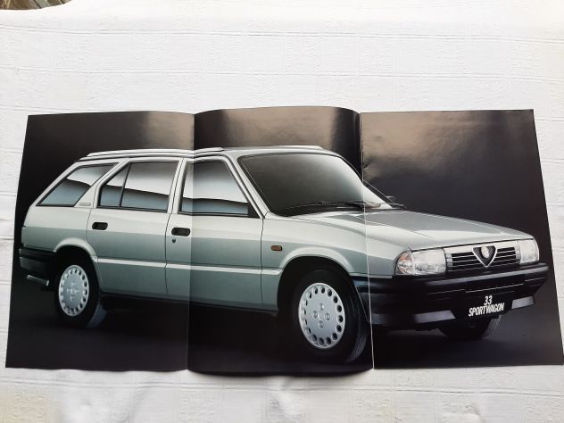 ALFA 33 SPORT WAGON DEPLIANT ORIGINALE - Foto 3