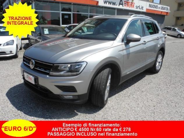 VOLKSWAGEN Tiguan 2.0 TDI SCR 4MOTION BlueMotion Tec. - UniPropriet. rif. 23932235