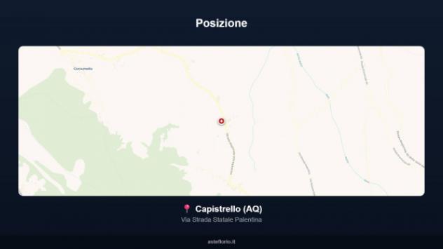 Immobile in asta di 70 m², box auto in vendita a Capistrello - Foto 3
