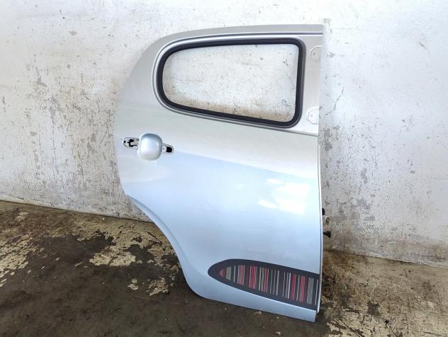 1636415080 PORTA POSTERIORE DESTRA CITROEN C1 1.2 B 60KW 5M 5P (2018) RICAMBIO USATO - Foto 4