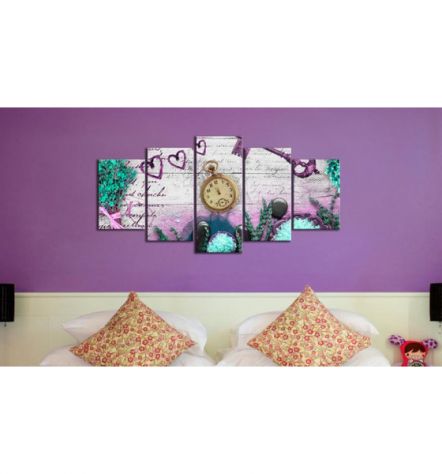 Quadro Orologio Cm. 100x50 E 200x100 - ARREDALACASA - Foto 2