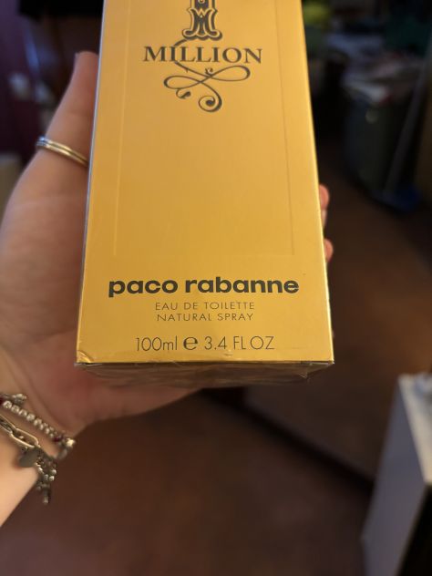 PROFUMO NUOVO SIGILLATO DA UOMO ORIGINALE FIRMATO:PACO RABANNE”1 MILLION”100 - Foto 8