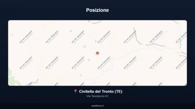 Immobile in asta di 348 m² con più di 5 locali e box auto in vendita a Civitella del Tronto - Foto 17