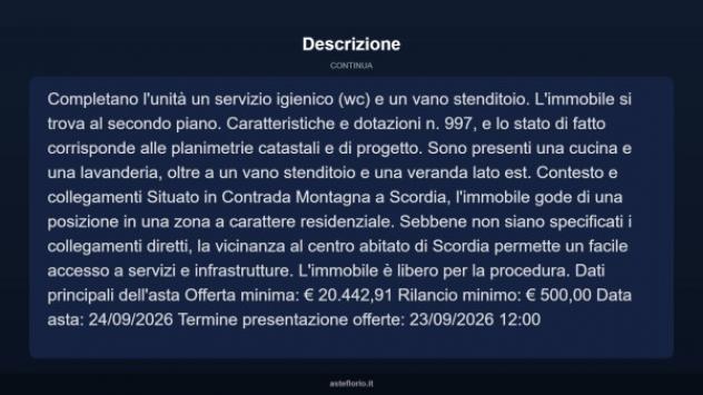 Immobile in asta di 165 m² con più di 5 locali in vendita a Scordia - Foto 16