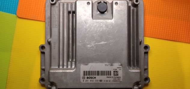 ECU Fiat 500L 1.6 JTD MP BOSCH 0281032339 EDC17C69 55280913 - Foto 2