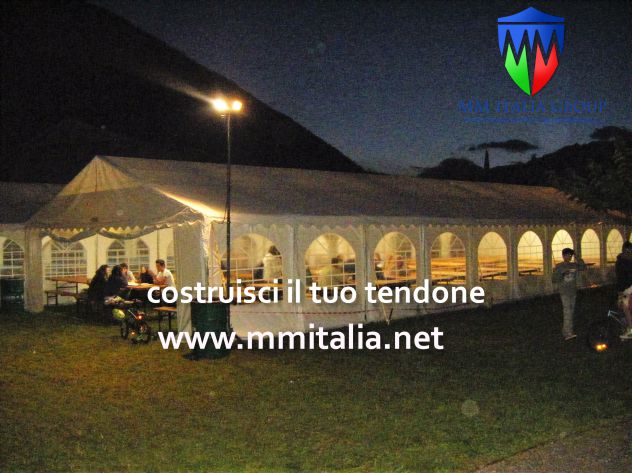 Tendoni  e cucine mobili per Mense aziendali, imprese Edili, emergenza covid19 - Foto 9