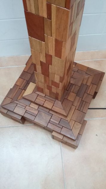 lampada piantana artigianale stelo - Foto 2