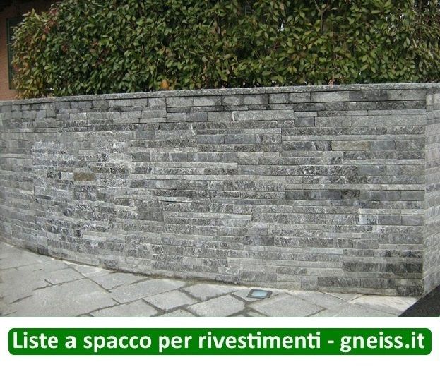Strisce spacco in Beola Grigia per rivestimento - Foto 5