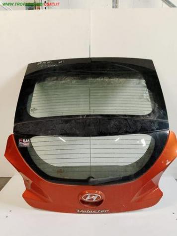 PORTELLO POST.  ARANCIONE MET CON VETRO CHIARO 999-U1308062 Carrozzeria  Lamierati esterni  Portello  Portello post. HYUNDAI - VELOSTER - 01-07-2011 -
